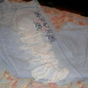NWT Hollister vintage bf jeans size 15R 32x25
